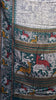 Dola Silk Kalamkari Print Green Border thumbnail