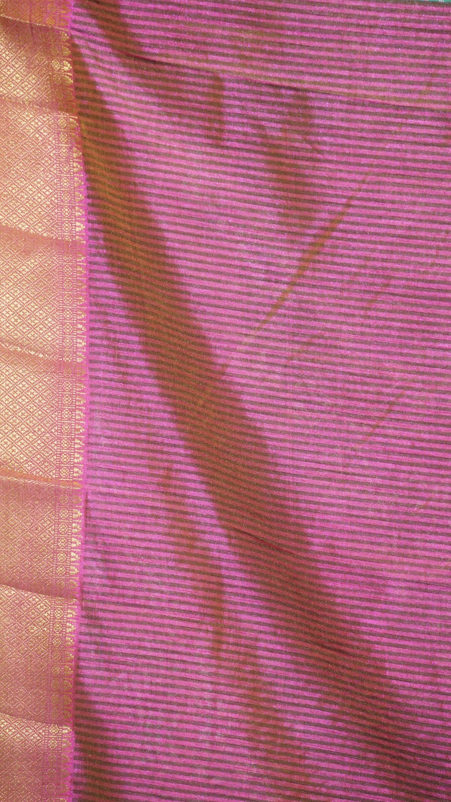 Semi Pattola Saree Kalamkari Print - Lavender