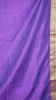 Semi Pattola With Temple Border - Violet thumbnail
