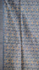 Semi Tussar Saree With Patola Print Greyish Blue thumbnail