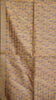 Semi Tussar Saree With Deer Border - Golden thumbnail