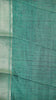 Dola Silk Kalamkari Print Green Border thumbnail