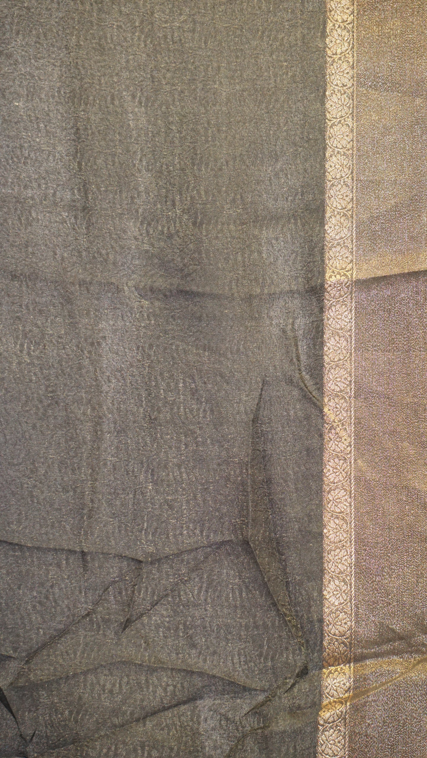 Shiffon Saree Olive Green