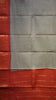 Sungudi Cotton Saree Checks Sandal - Red thumbnail