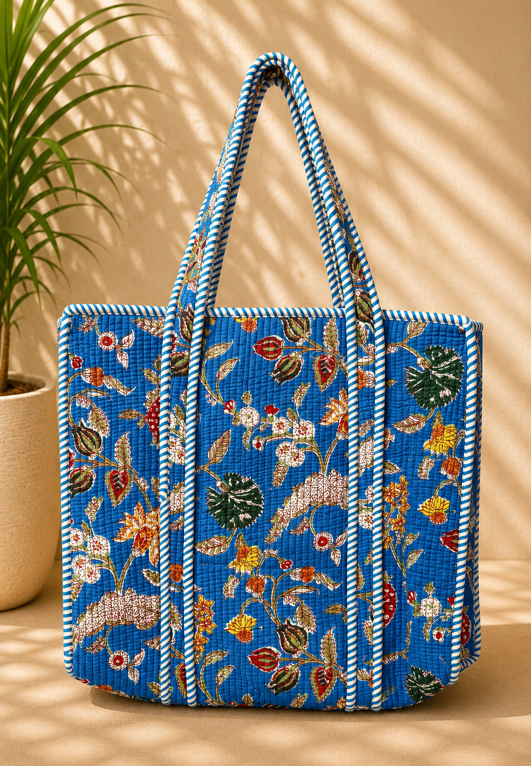 Tote Bag-Sky Blue