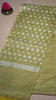 Banswara Cotton Saree - Mustard thumbnail