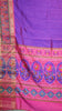 Semi Pattola Saree Solid - Purple thumbnail