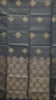 Soft Silk Saree Kolam Design - Black thumbnail