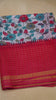 Bhagalpur Tussar Saree Kalamkari Print - Pink thumbnail