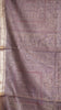 Semi Linen Kalamkari Saree Wine thumbnail