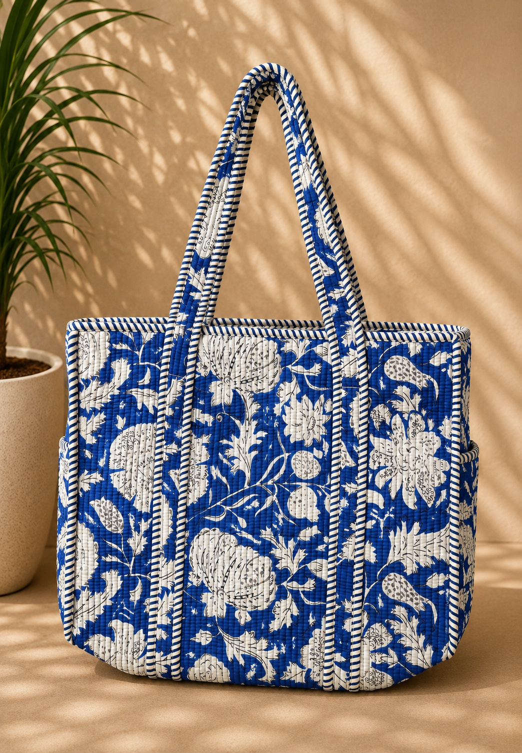 Tote Bag-Ink Blue