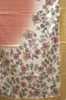 Semi Tussar Saree Kalamkari Print -Brick Mustard thumbnail
