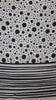 Modal Satin Saree - White With Black Polka Dots thumbnail