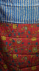 Semi Tussar Saree - Blue thumbnail
