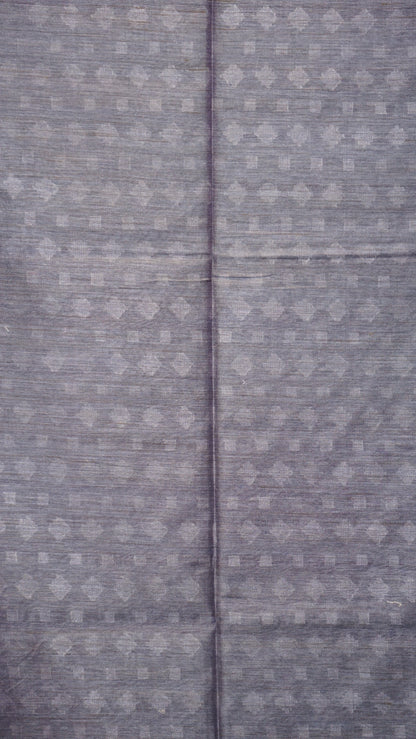 Banswara Cotton Saree - Grey