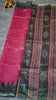 Gicha Tussar Saree Pink - Green thumbnail