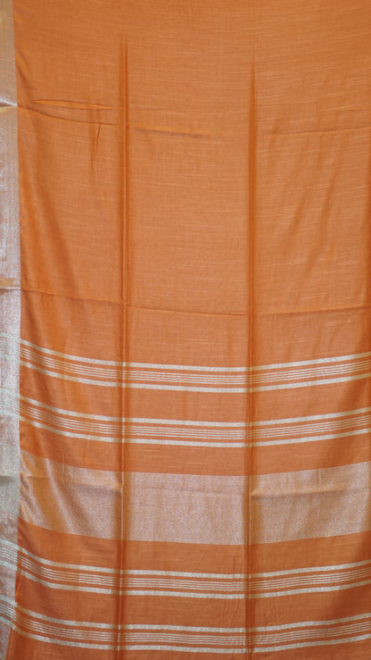 Semi Linen Plain - Orange