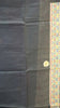 Gicha Tussar Saree - Black thumbnail