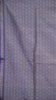 Semi Tussar Saree Peacock Blue thumbnail