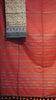 Handloom Cotton Saree Maroon thumbnail
