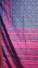 Semi Pattola Saree Pochampally Print - Dark Blue thumbnail