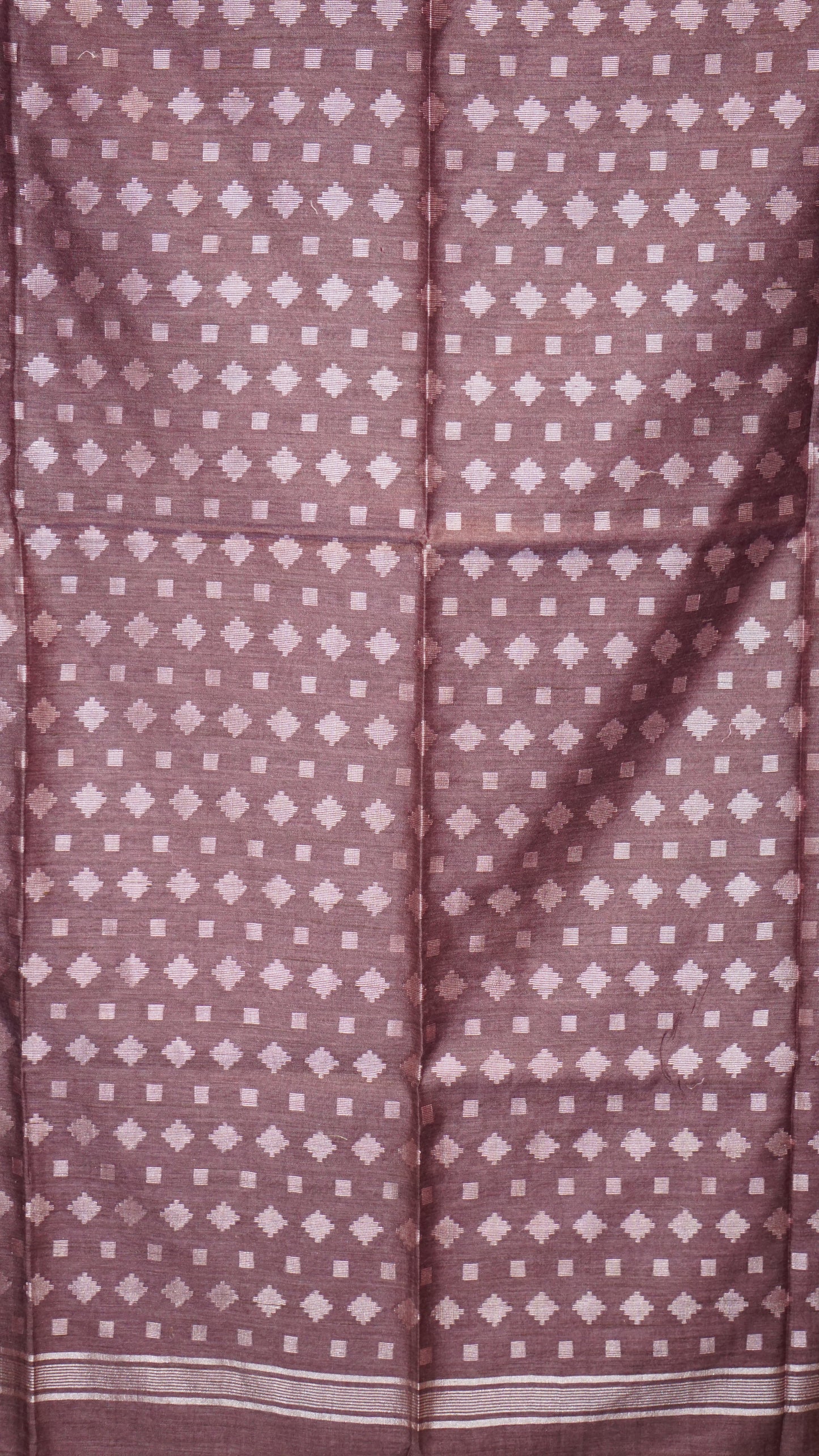 Banswara Cotton Saree - Grape