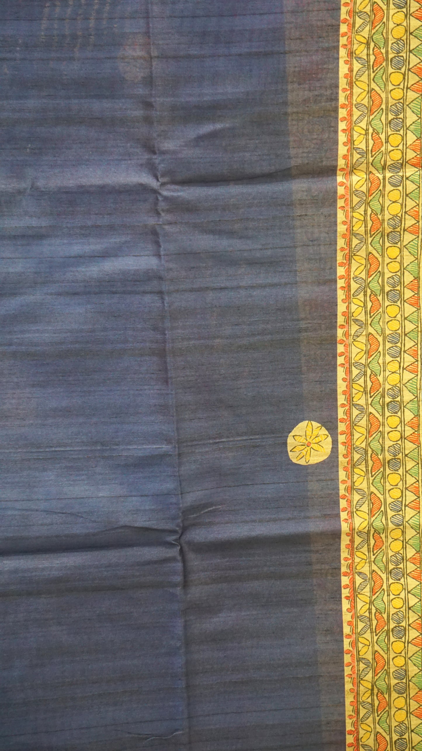 Gicha Tussar Saree - Blue