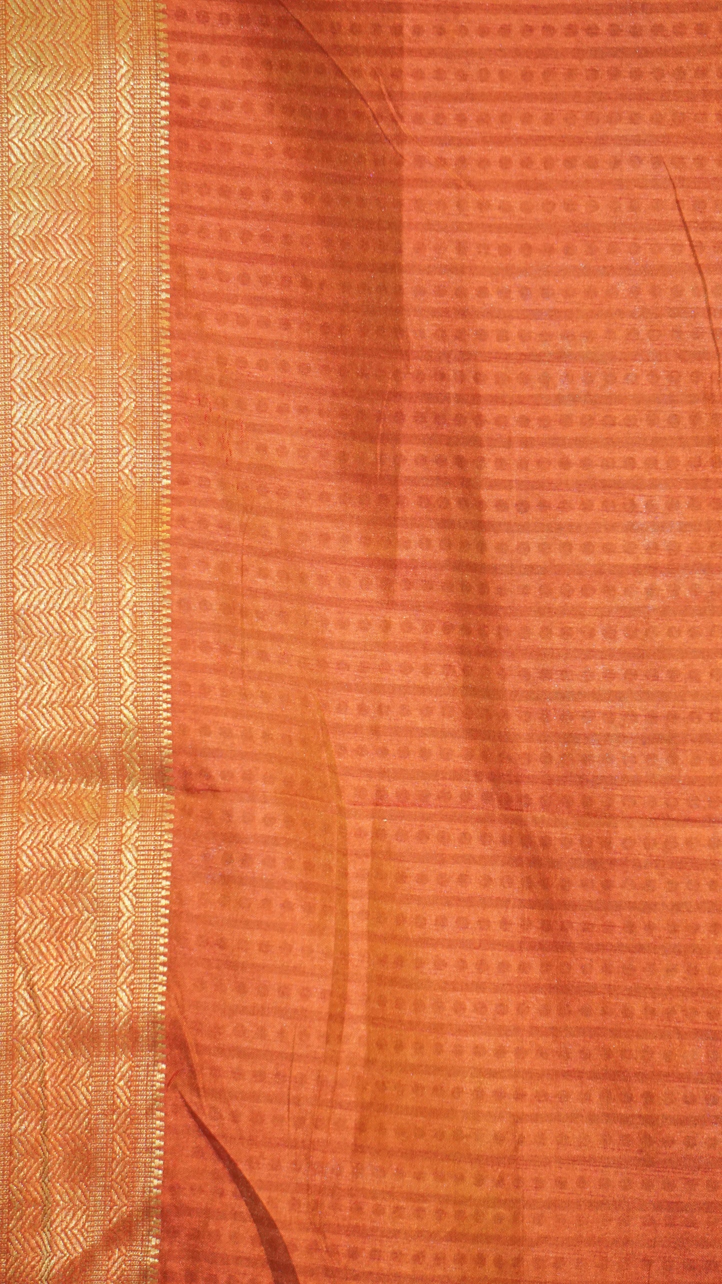 Semi Pattola Saree Kalamkari Print Mustard