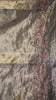 Semi Tussar Saree Crushed With Tissue Border Cream thumbnail