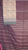 Handloom Cotton Saree Wine thumbnail