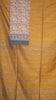 Handloom Cotton Saree Mustard thumbnail