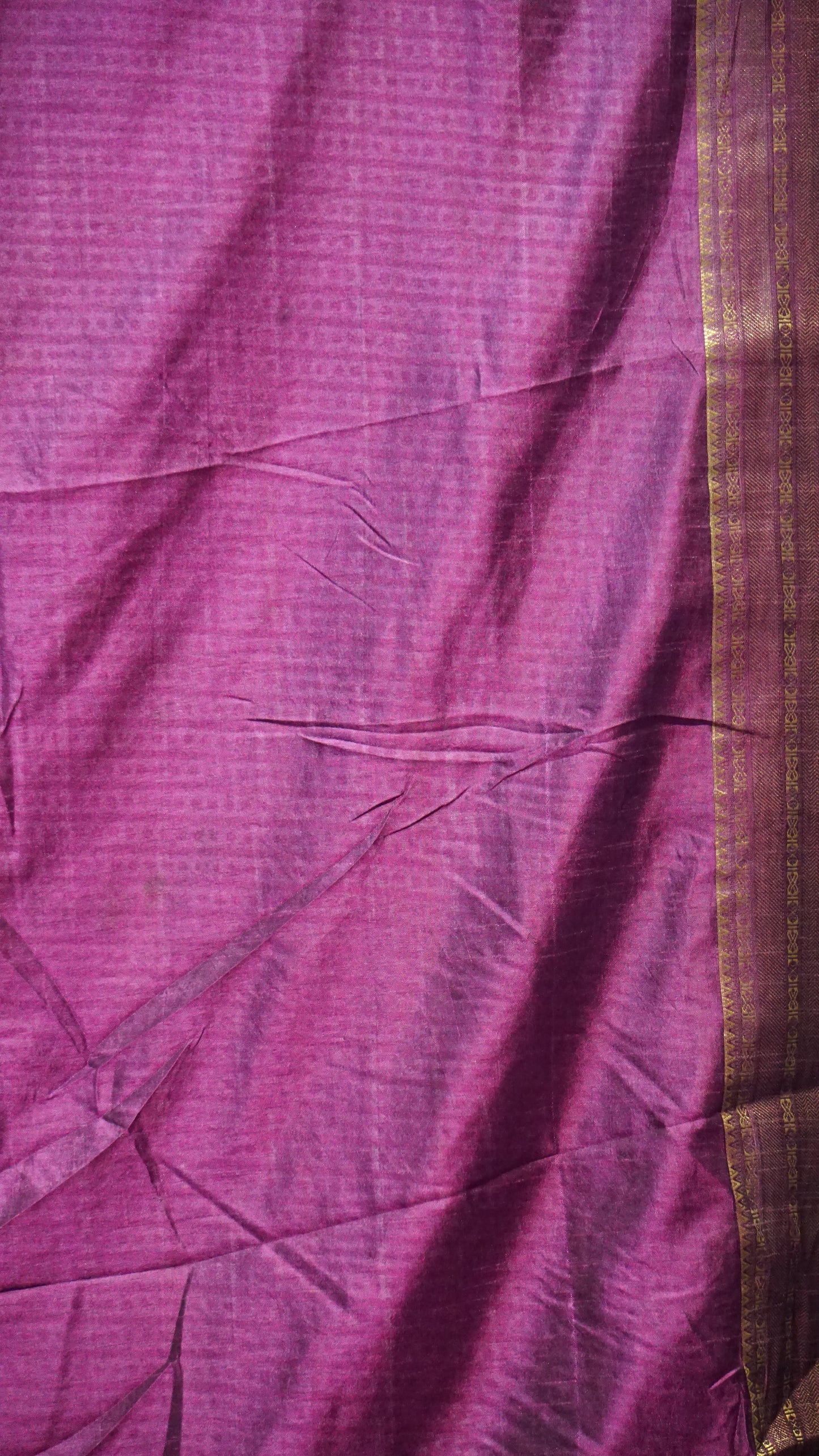 Semi Pattola Saree Kalamkari Print Olive Green