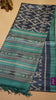 Pure Tussar Saree - Navy Blue & Blue thumbnail