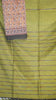 Handloom Cotton Saree Light Green thumbnail