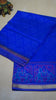 Semi Pattola Saree Dotted - Blue thumbnail