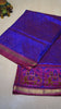 Semi Pattola Saree Dotted - Purple thumbnail