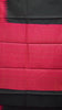Pure Dupion Silk Saree - Bottle Green with Pink Border thumbnail