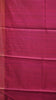 Pure Dupion Silk Saree - Bottle Green with Pink Border thumbnail