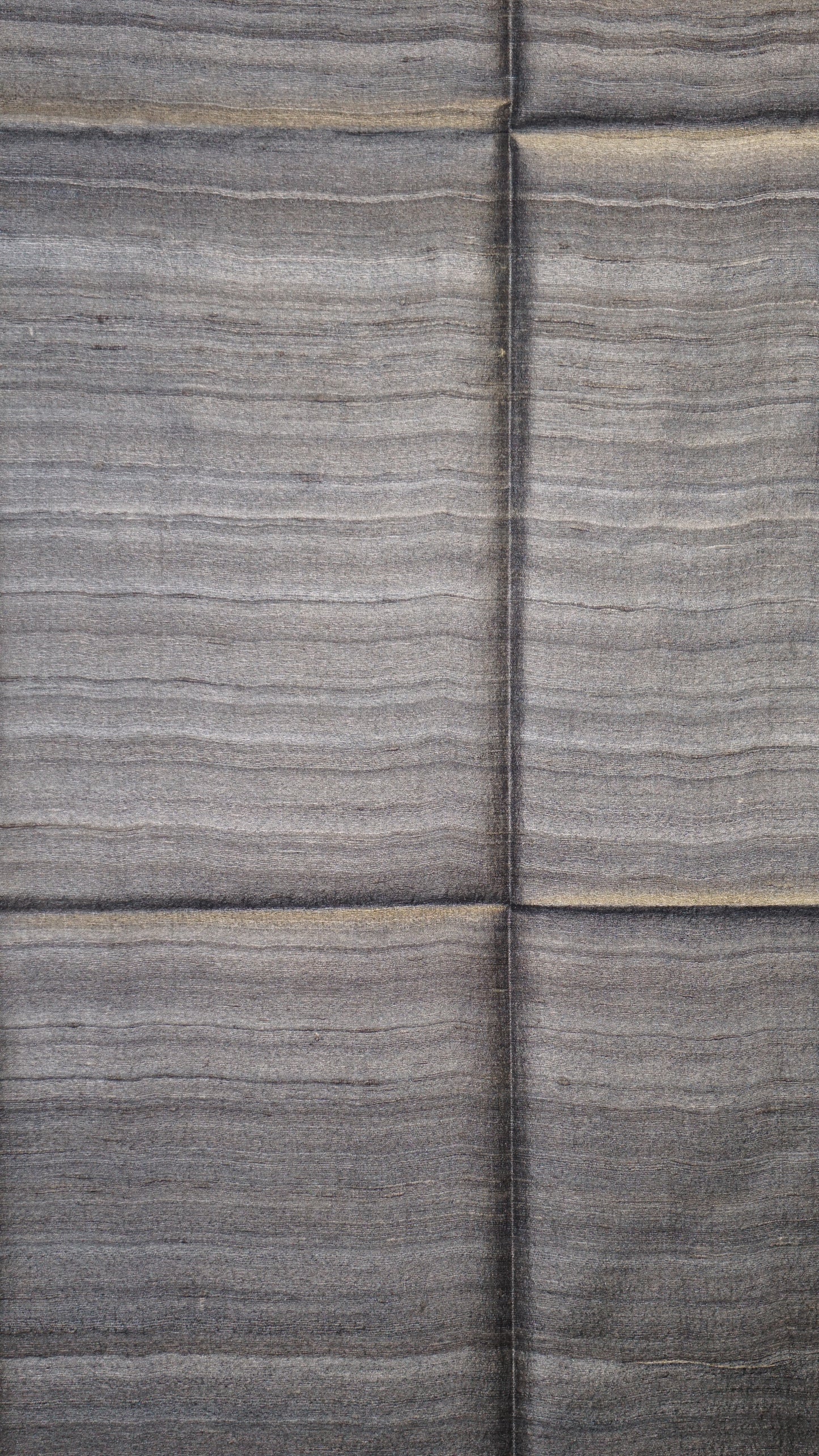 Pure Tussar Saree - Grey