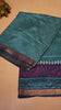 Semi Pattola Saree Kolam Print - Teal Blue thumbnail