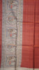 Pure Tussar Saree - Brick Red thumbnail
