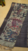 Pure Tussar Saree - Chocolate Brown thumbnail