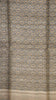 Pure Tussar Saree Checks - Cream & Pista Green thumbnail