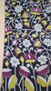Kalamkari Saree Cotton - Black With Floral Print thumbnail