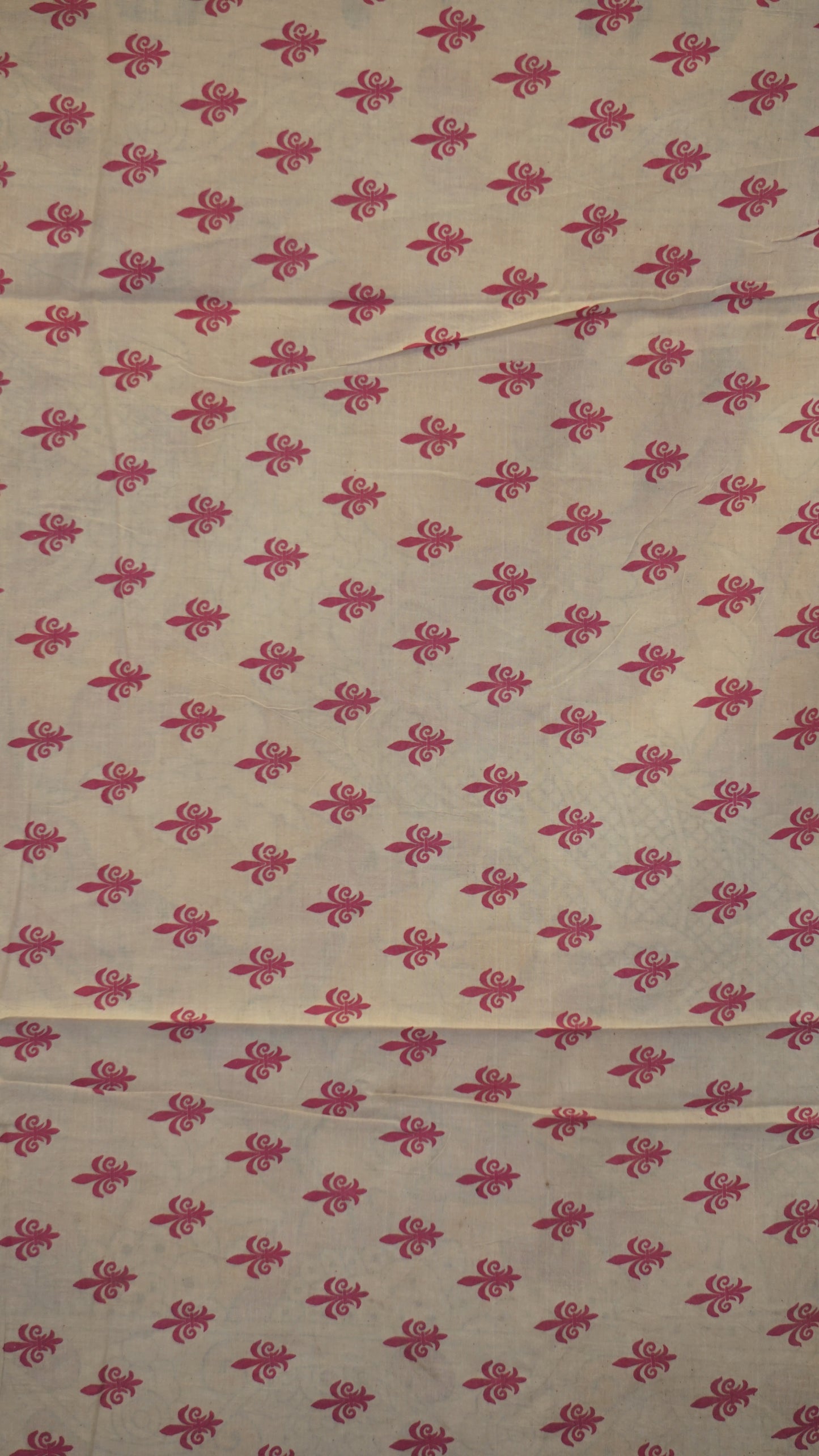 Kalamkari Saree Cotton - Beige With Yellow Border