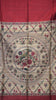 Pure Tussar Saree - Majenta thumbnail