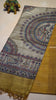Pure Tussar Saree - Mustard Yellow thumbnail