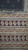 Kalamkari Saree Silk - Black With Brown Border thumbnail